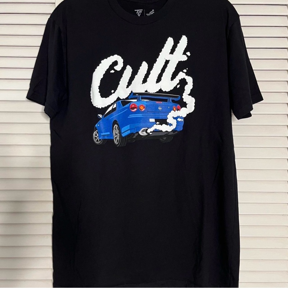 Black Graphic T-Shirt for Men